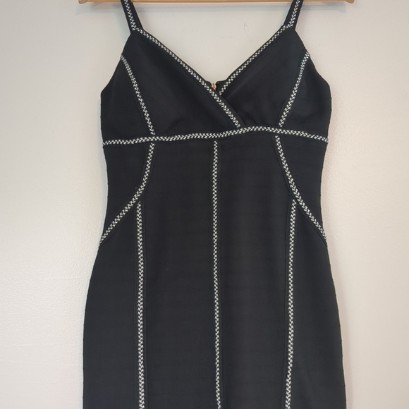 Guess Los Angeles Bodycon Dress Size 6 Lined Padded Kardashian Sexy Like New - Picture 2 of 8